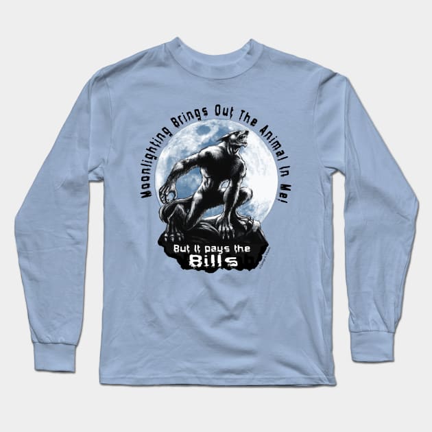 Moonlighting Long Sleeve T-Shirt by Infinite Images